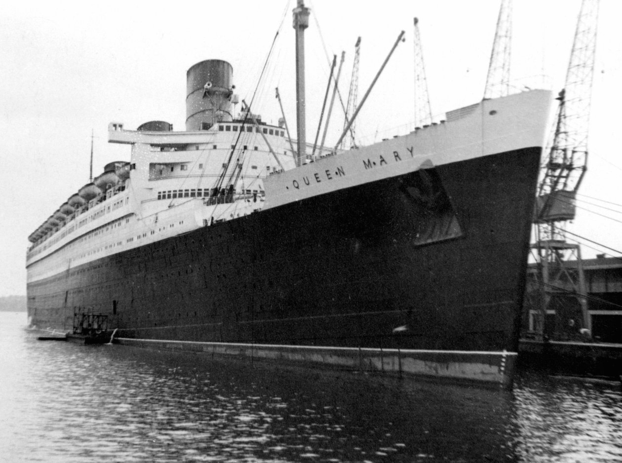Oceaniczny liniowiec RMS Queen Mary, XX wiek autorstwa Unbekannt