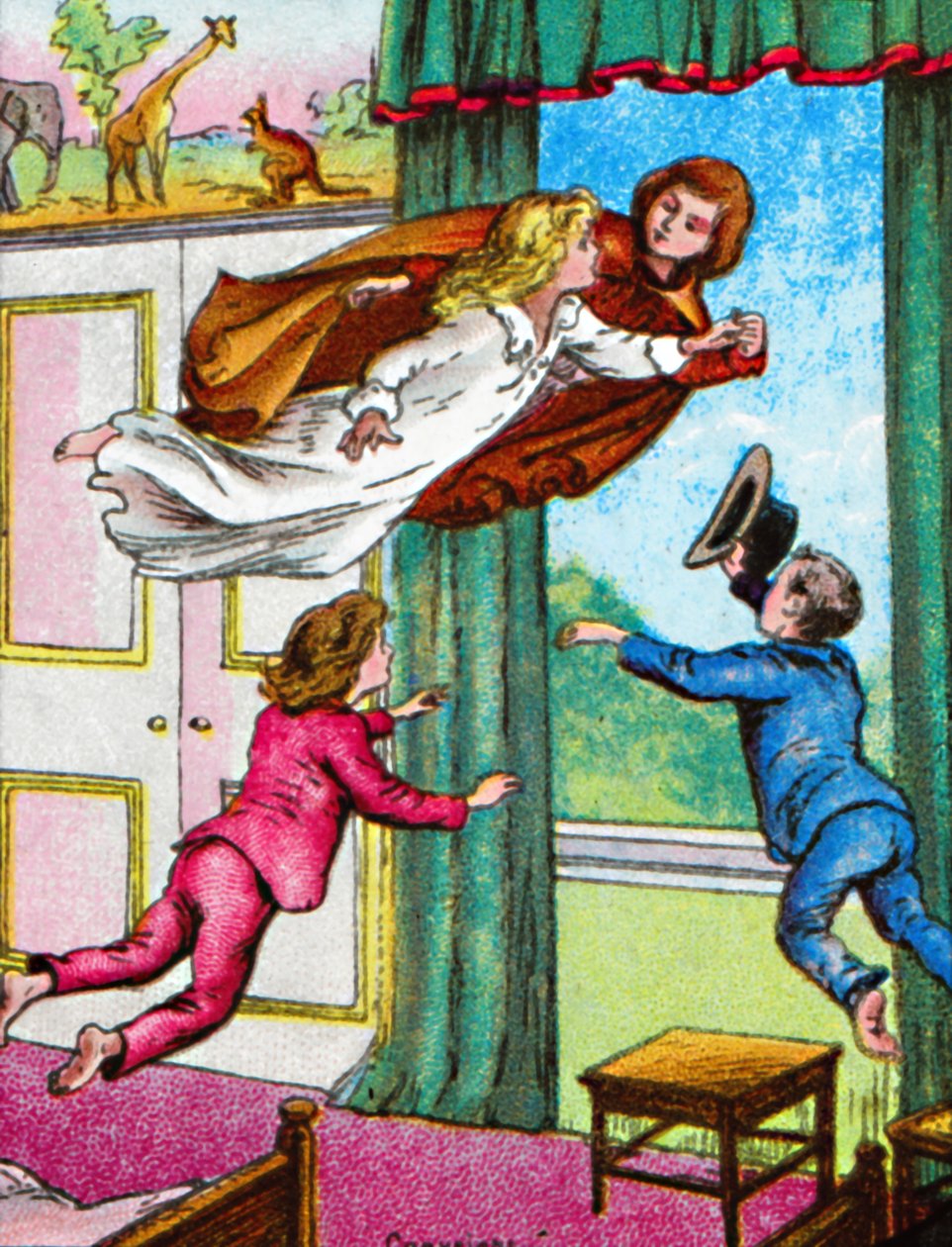 Off to Never Never Land, c1905. autorstwa Unbekannt