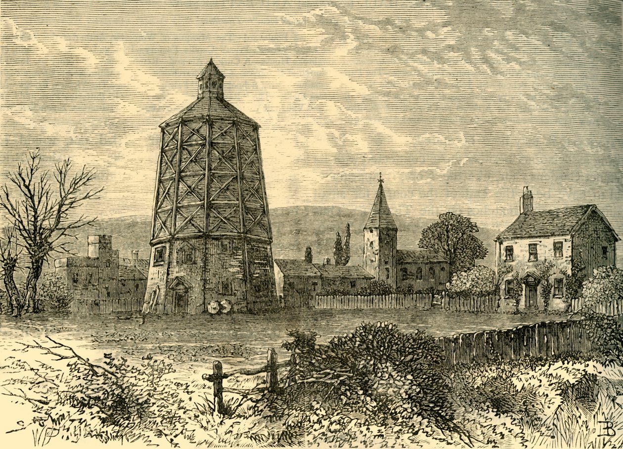 Stary młyn Battersea, ok. 1800 r., ok. 1878 r. autorstwa Unbekannt