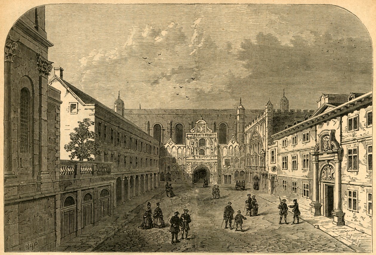 Stary front Guildhall, c1725, 1897. autorstwa Unbekannt