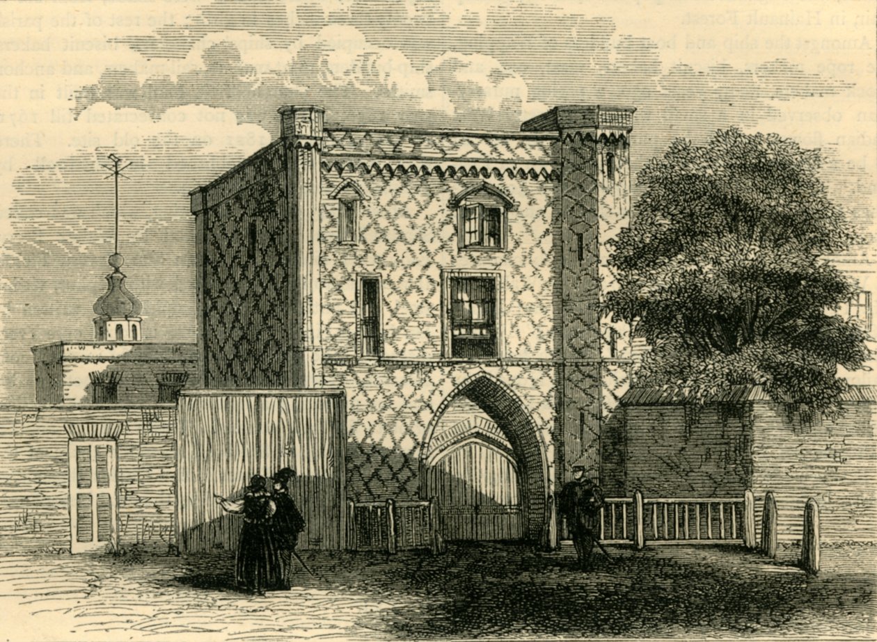 Stara brama w Stepney, ok. 1872 r. autorstwa Unbekannt