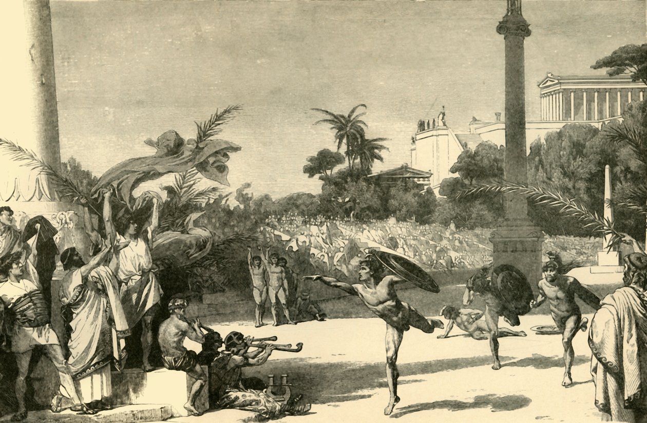 Igrzyska Olimpijskie, 1890. autorstwa Unbekannt