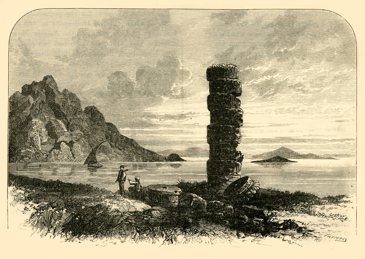 Na wybrzeżu Samos, 1890. autorstwa Unbekannt