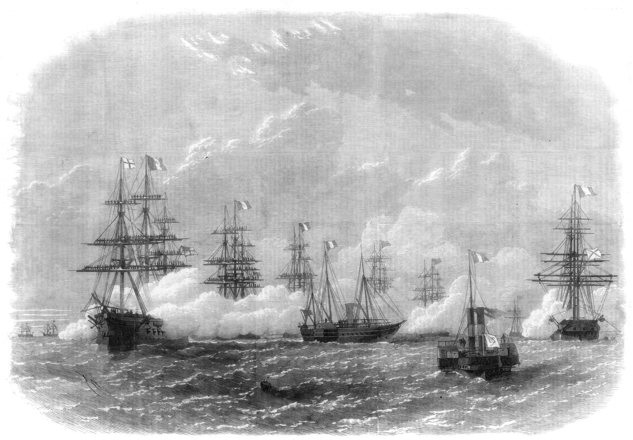 Otwarcie Kanału Sueskiego, Egipt, 1869 autorstwa Unbekannt