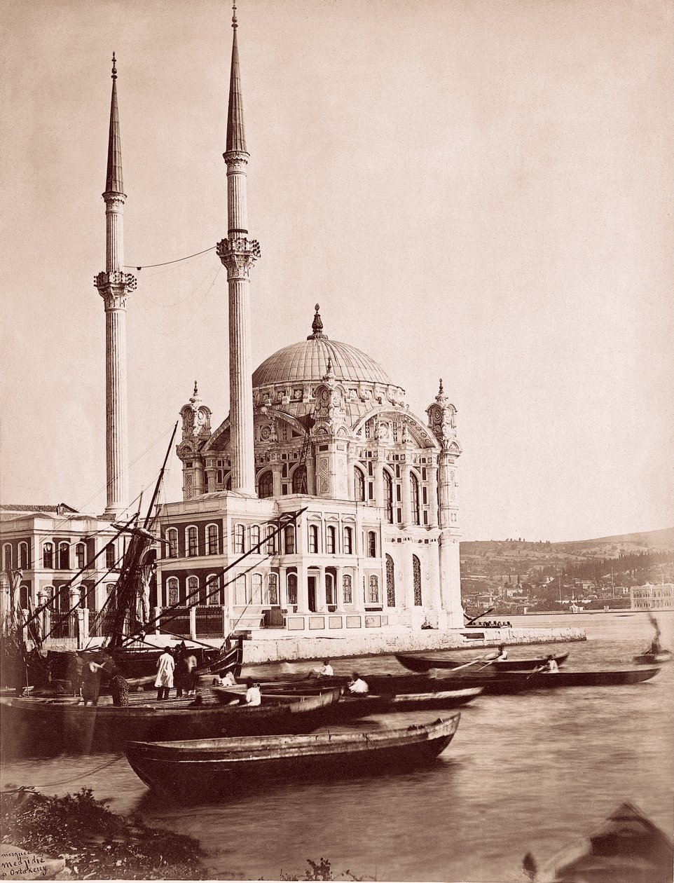 Meczet Ortaköy autorstwa Unbekannt