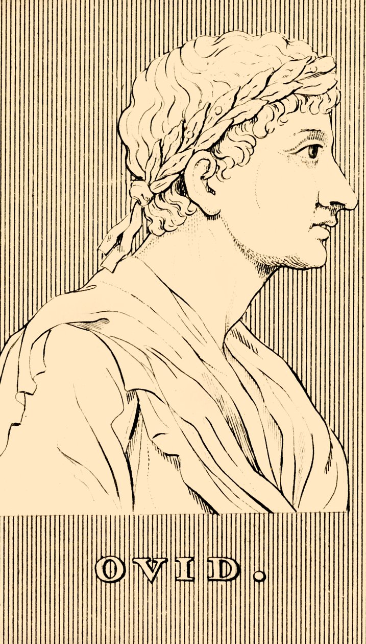 Owidiusz, 43 pne-c18AD, 1830. autorstwa Unbekannt