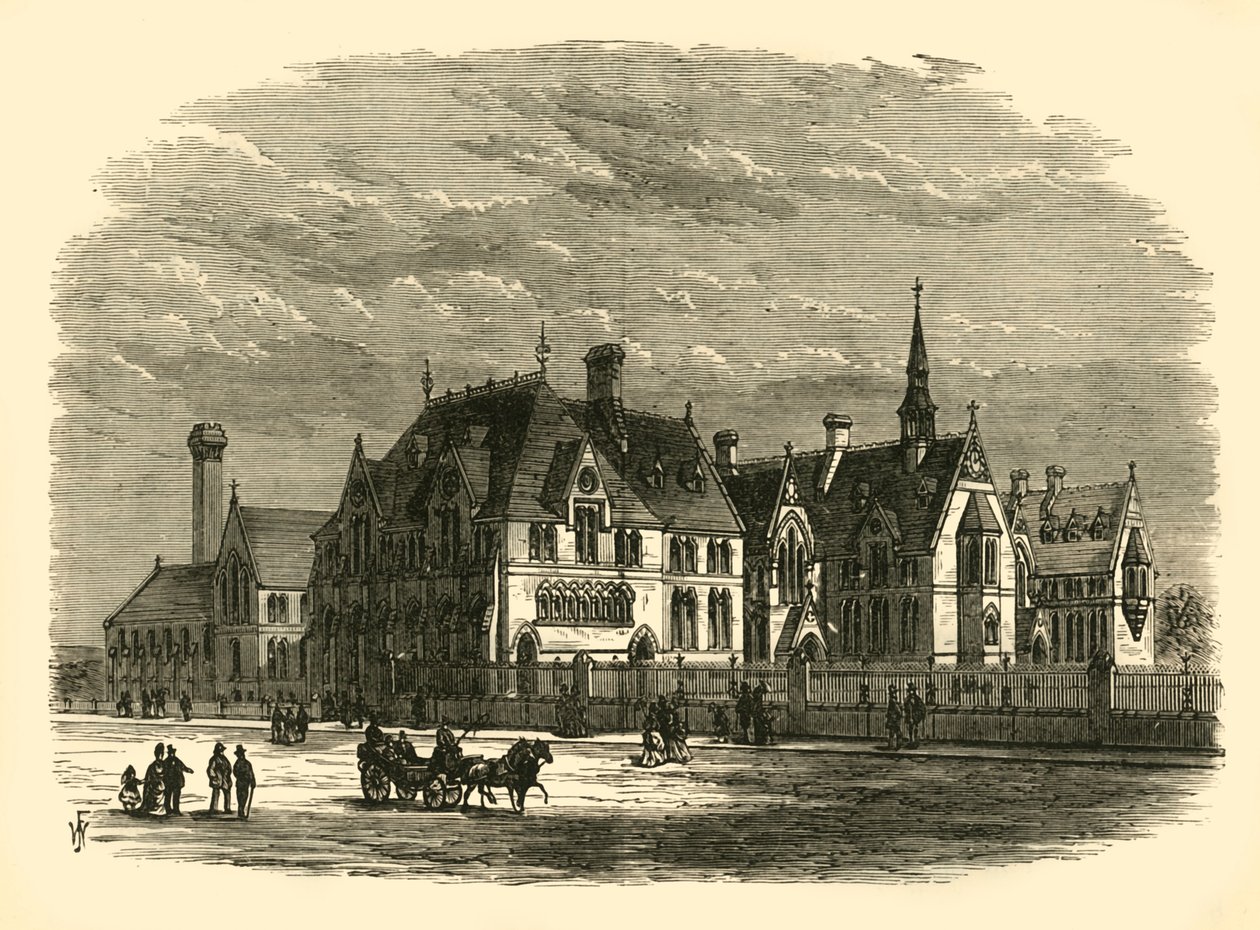 Owens College, 1898. autorstwa Unbekannt