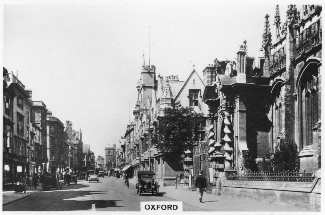 Oksford, 1937 autorstwa Unbekannt