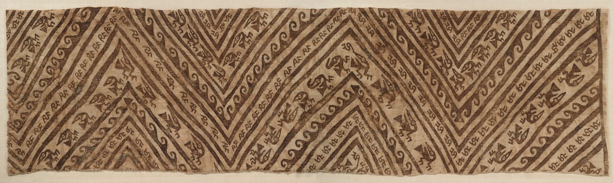 Malowane opakowanie dla mumii, ok. 1100-1400 n.e. autorstwa Unbekannt