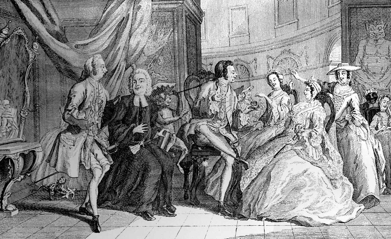 Malarstwo a la Mode, 1748 autorstwa Unbekannt