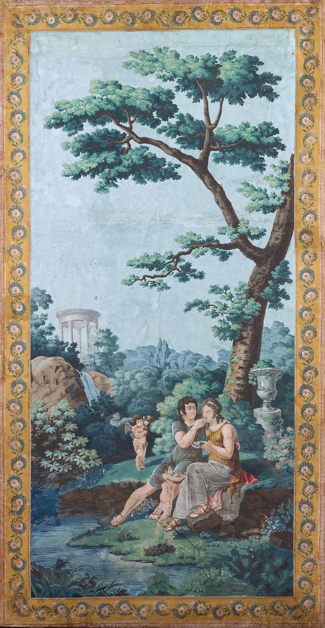Panel, Francja, koniec XVIII i początek XIX wieku. autorstwa Unbekannt