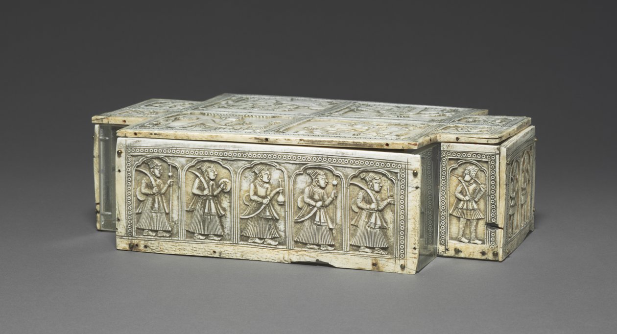 Panele z pudełka, c. 1700. autorstwa Unbekannt