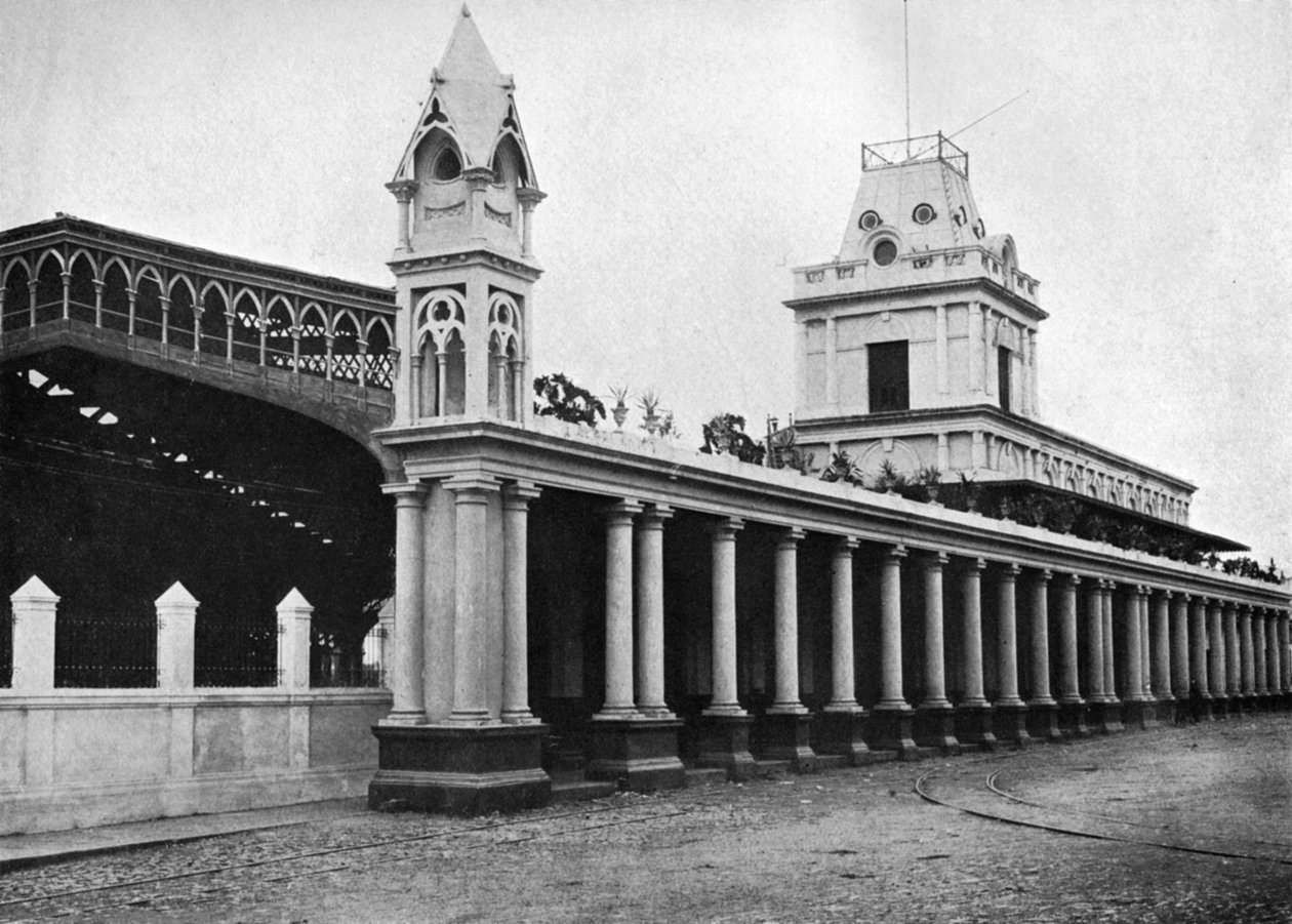 Paragwaj Centralny Dworzec Kolejowy, Asuncion, Paragwaj, 1911 autorstwa Unbekannt