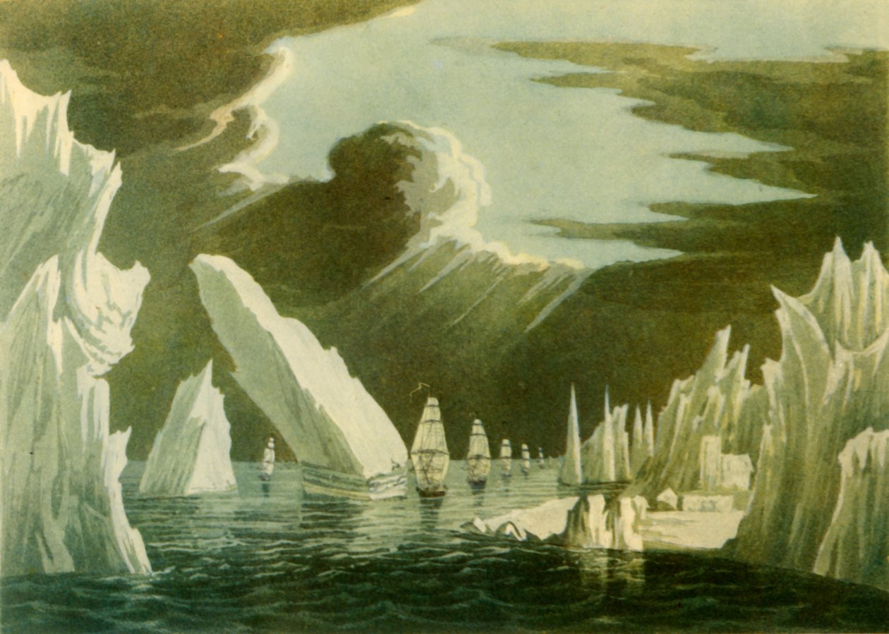 „Przejście przez lód, czerwiec 1818”, 1946. autorstwa Unbekannt