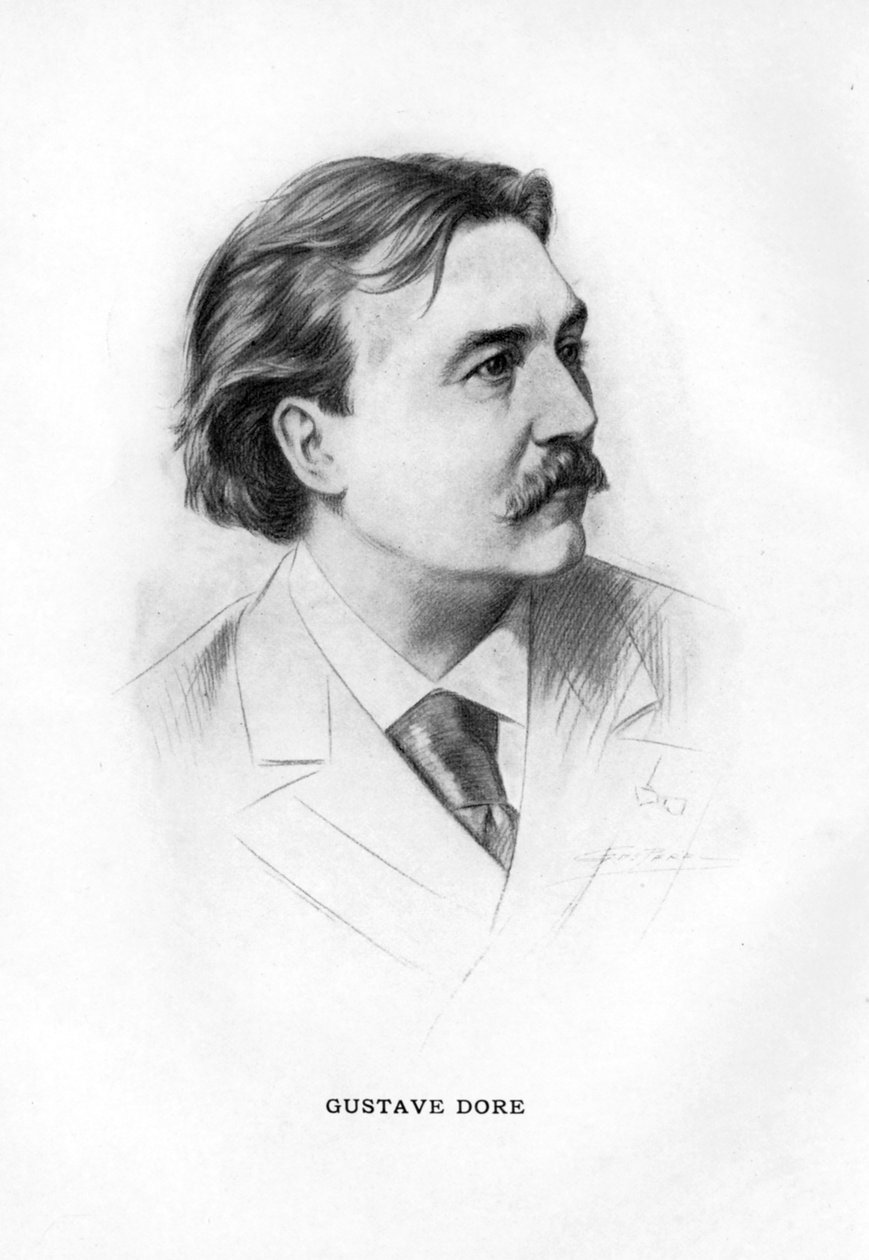 Paul Gustave Dore, francuski artysta, 1912 autorstwa Unbekannt