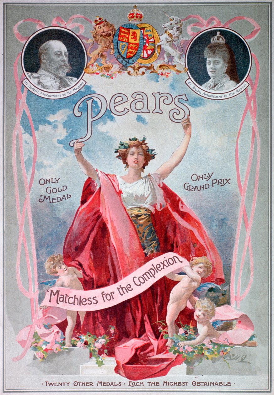 Reklama mydła gruszki, 1903 autorstwa Unbekannt