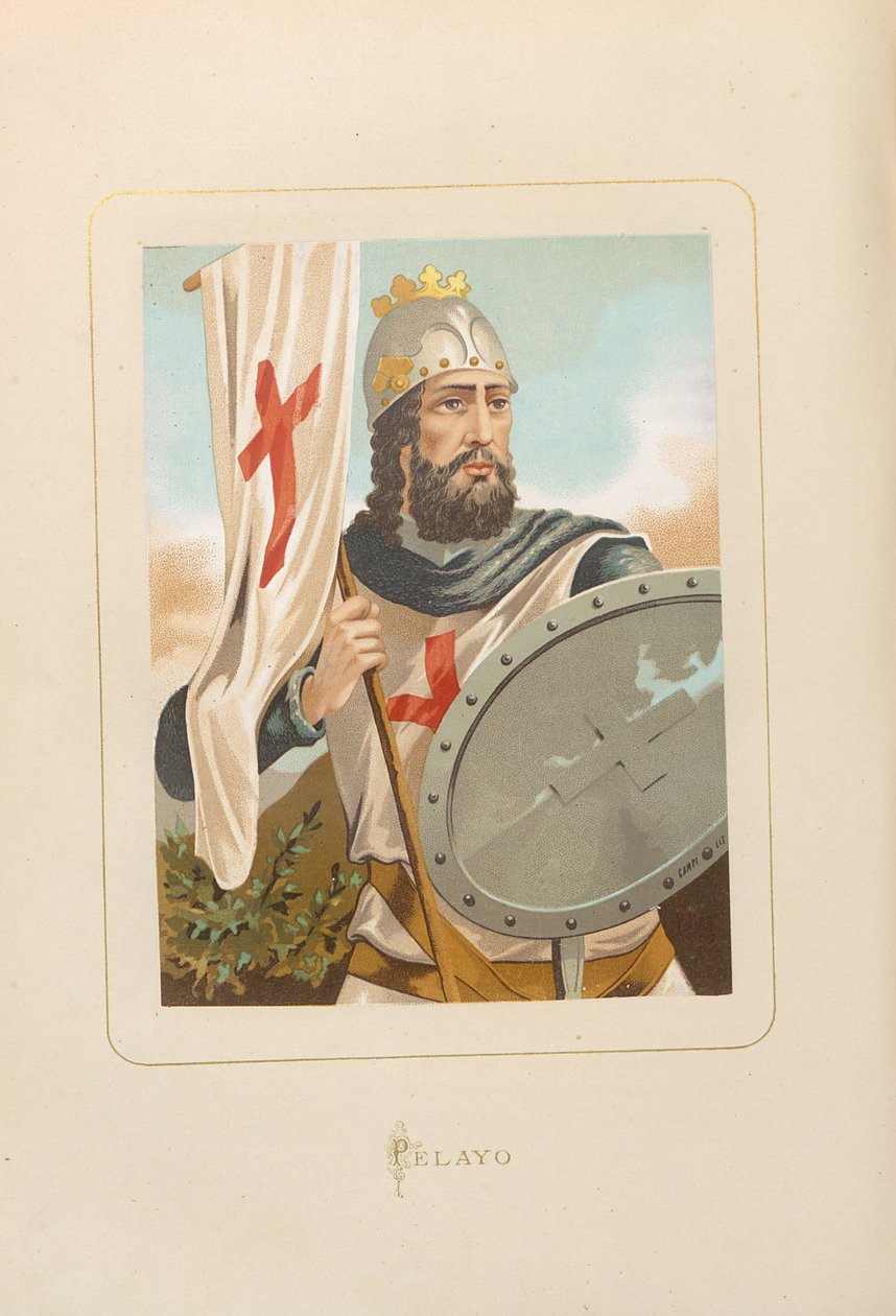 Pelagiusz z Asturii, 1875-1877. autorstwa Unbekannt
