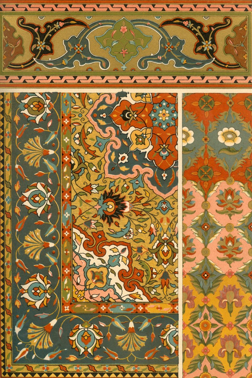 Tkactwo perskie i iluminacja, 1898. autorstwa Unbekannt