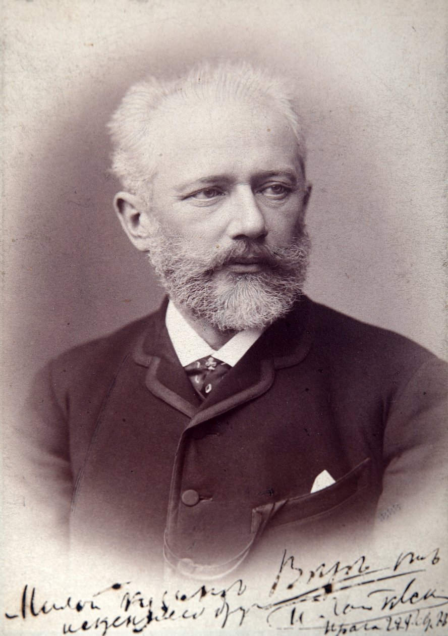 Piotr Czajkowski, rosyjski kompozytor, 1888 autorstwa Unbekannt