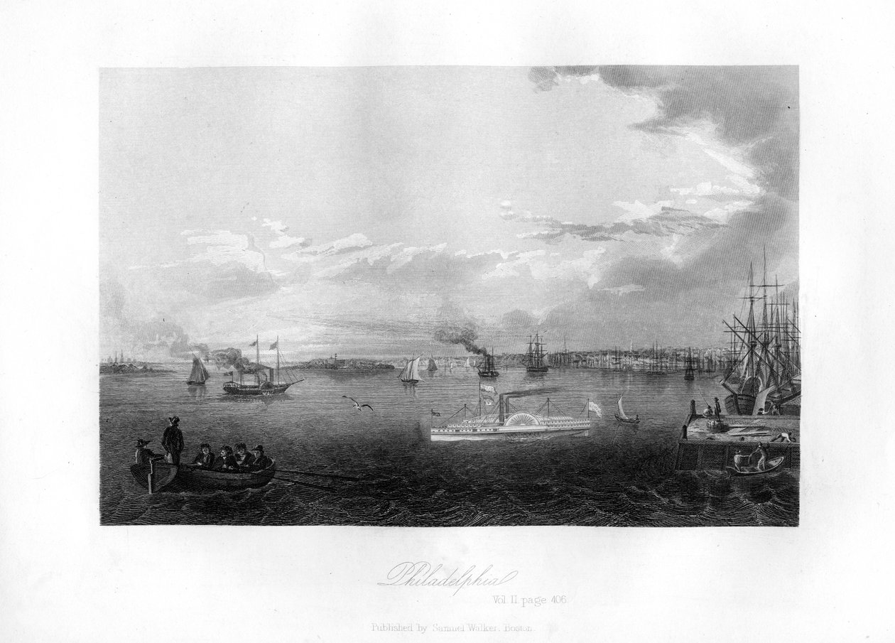 Filadelfia, 1855 autorstwa Unbekannt