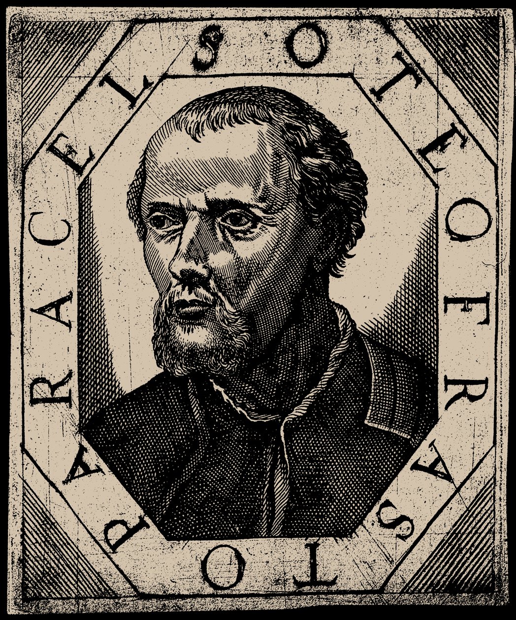 Filipus Theophrastus Aureolus Bombastus von Hohenheim Paracelsus, 1666. autorstwa Unbekannt