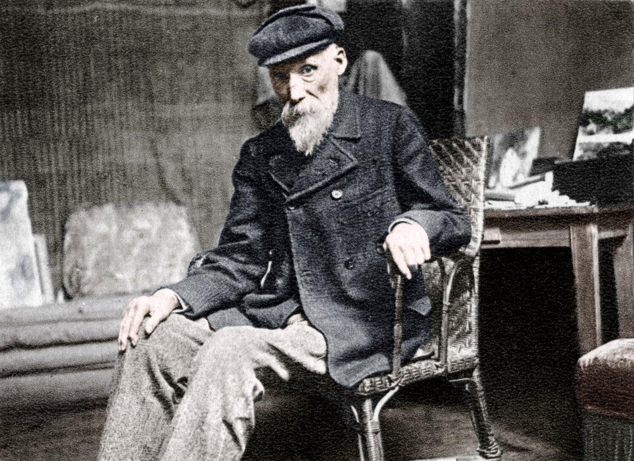 Pierre-Auguste Renoir, francuski artysta, 1917 autorstwa Unbekannt