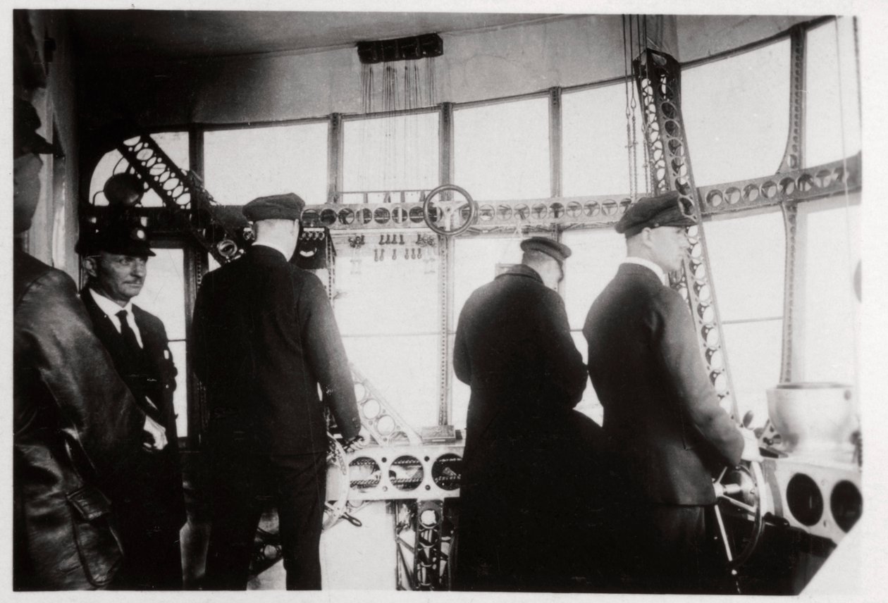 Przedział pilotów, Zeppelin LZ 127 Graf Zeppelin, 1933 autorstwa Unbekannt