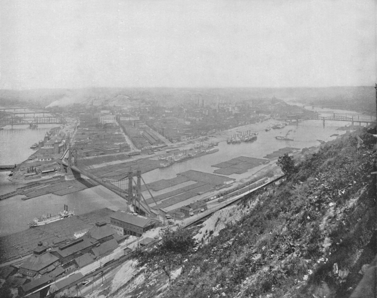 Pittsburgh, w Pensylwanii, XIX w. autorstwa Unbekannt