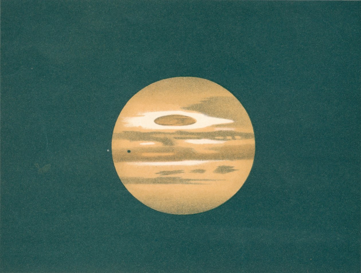 Planeta - Rys.1. Jowisz, ok. 1902 r autorstwa Unbekannt