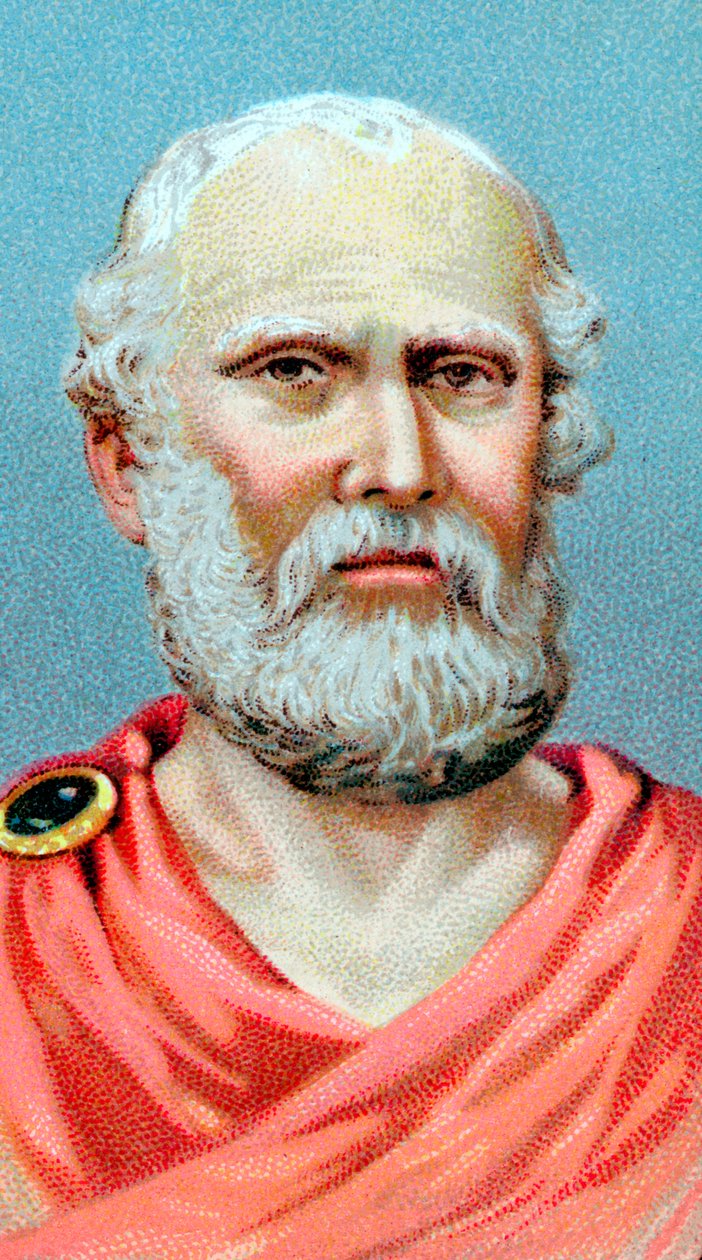 Platon c428-c348 pne, filozof starożytnej Grecji autorstwa Unbekannt