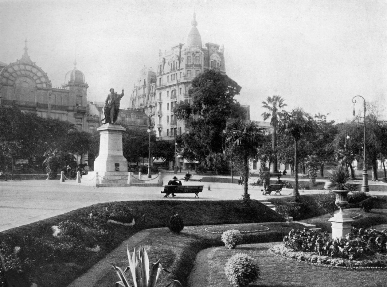 Plaza Libertad Plac Wolności, Buenos Aires, Argentyna autorstwa Unbekannt