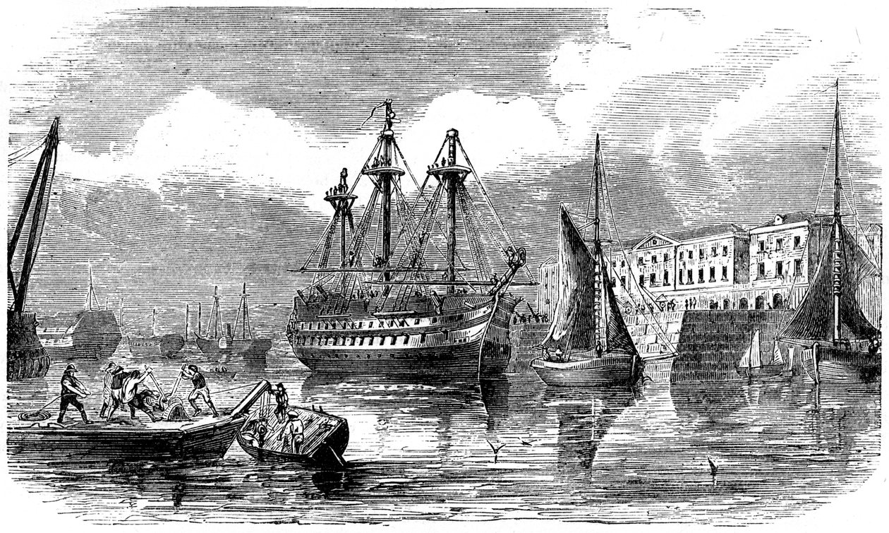 Plymouth, XIX wiek autorstwa Unbekannt