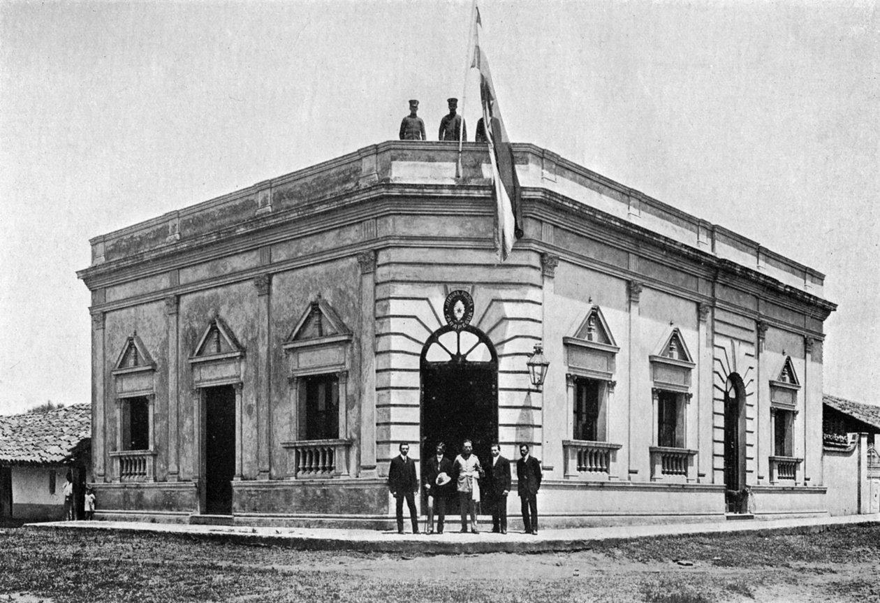 Urząd magistratu policji, Carapegua, Paragwaj, 1911 autorstwa Unbekannt