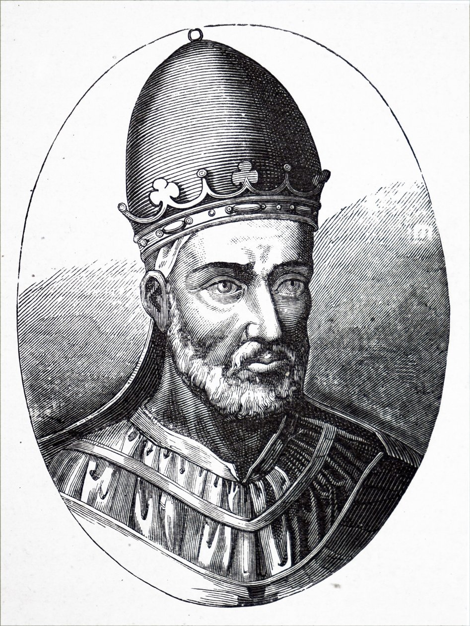 Papież Honoriusz III autorstwa Unbekannt