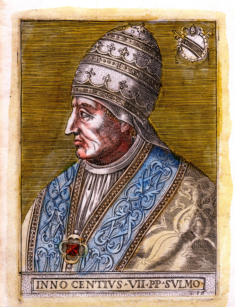 Papież Innocenty VII ok. 1336-1406, ok. XIX w. autorstwa Unbekannt