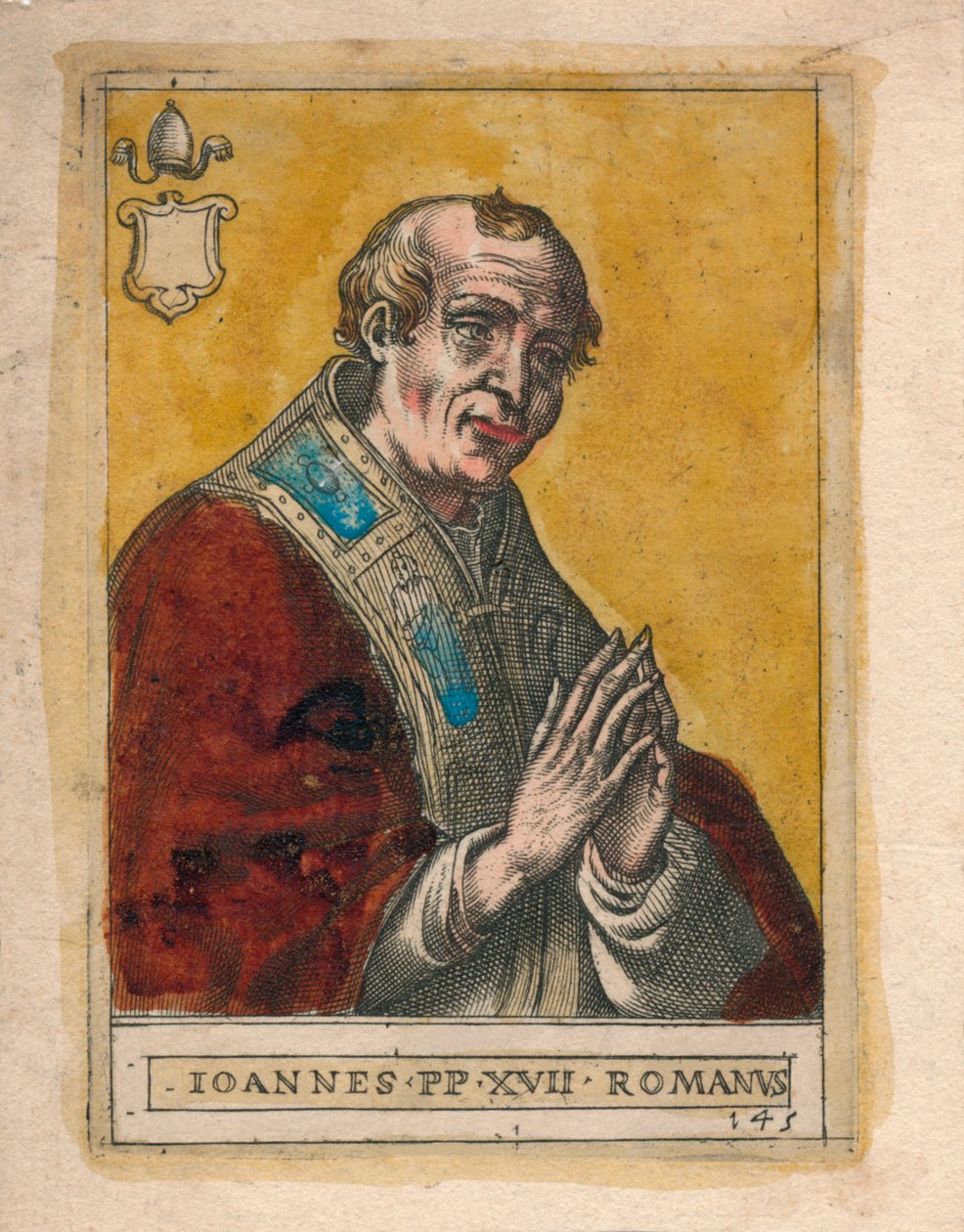 Papież Jan XVII. autorstwa Unbekannt