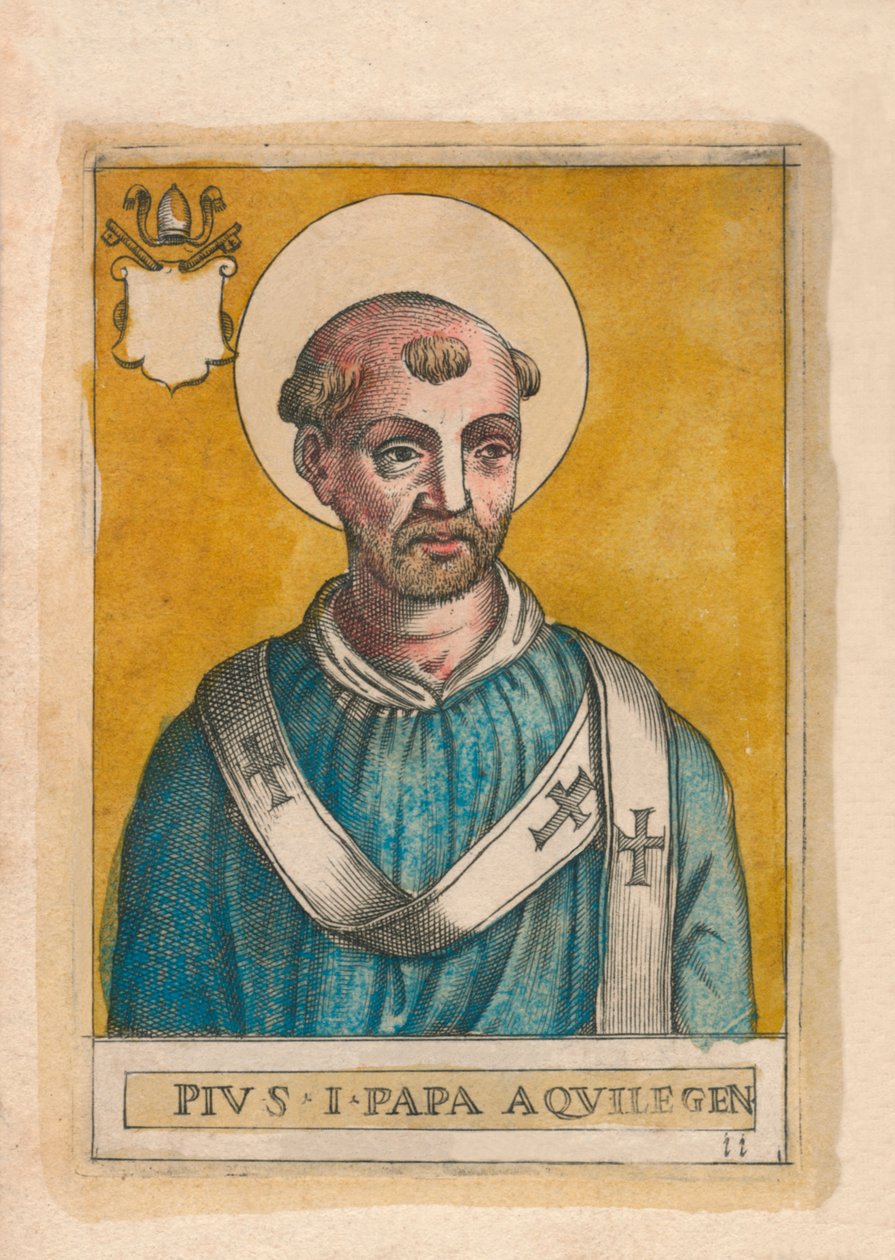 Papież Pius I. autorstwa Unbekannt