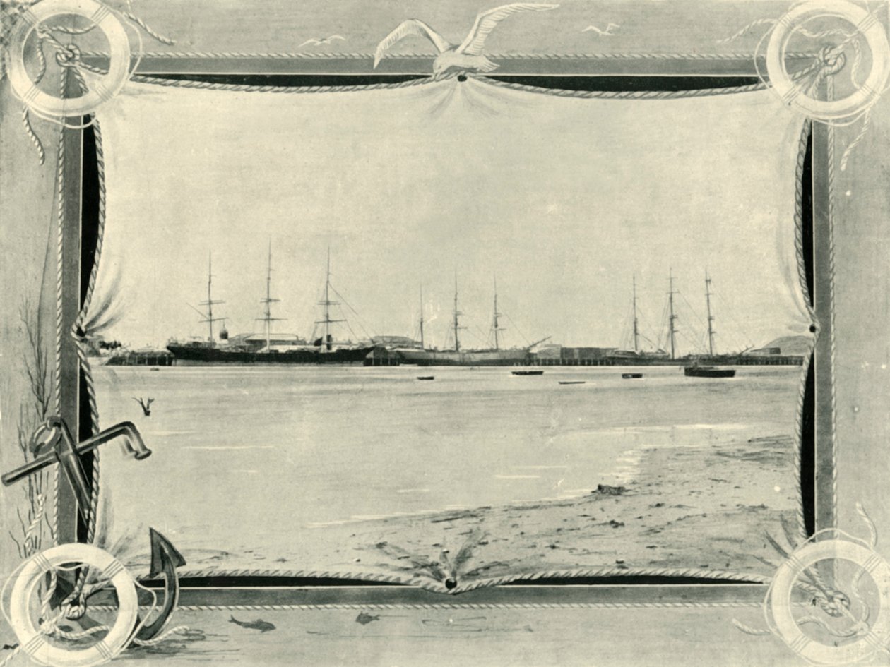 Port Augusta, Australia Południowa, 1901. autorstwa Unbekannt