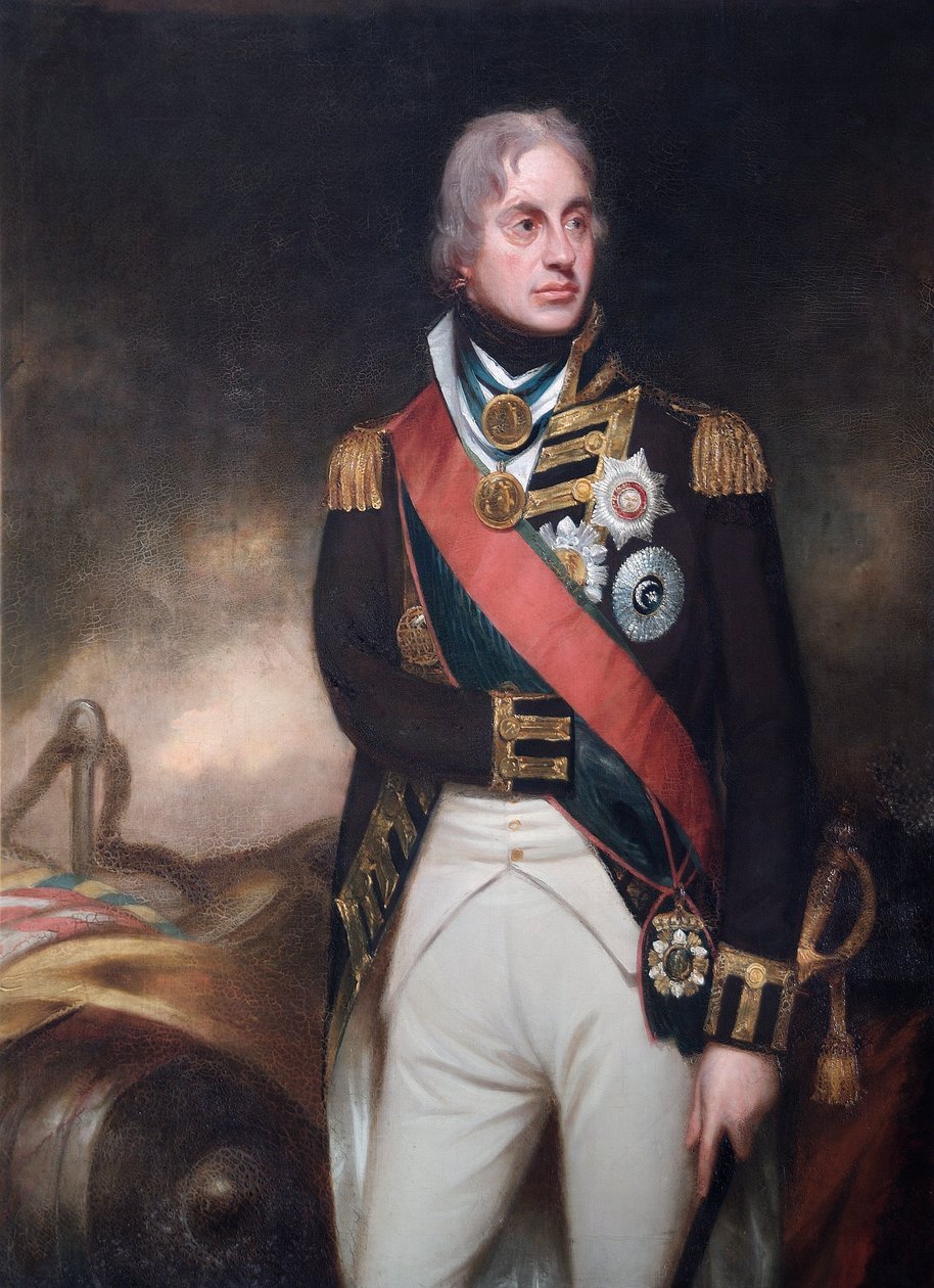 Portret admirała Lorda Nelsona, ok. 1806 r. autorstwa Unbekannt