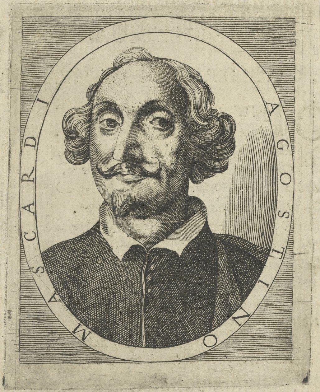 Portret Agostino Mascardi 1590-1640, a 1640-1650. autorstwa Unbekannt