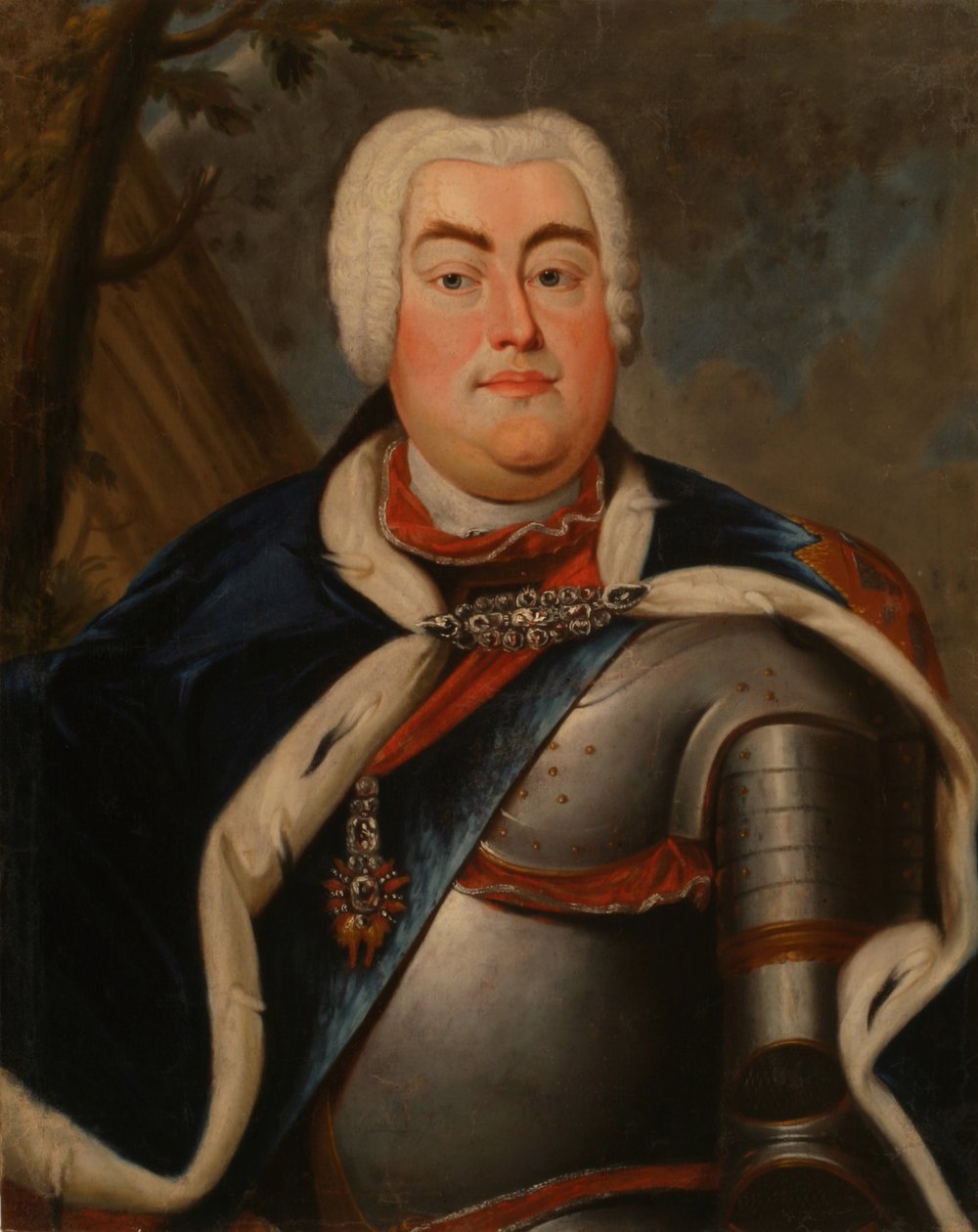 Portret Augusta III Polski autorstwa Unbekannt