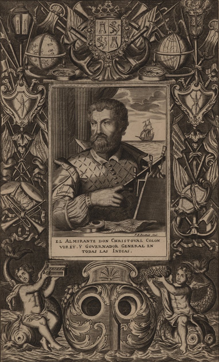 Portret Krzysztofa Kolumba, 1625. autorstwa Unbekannt