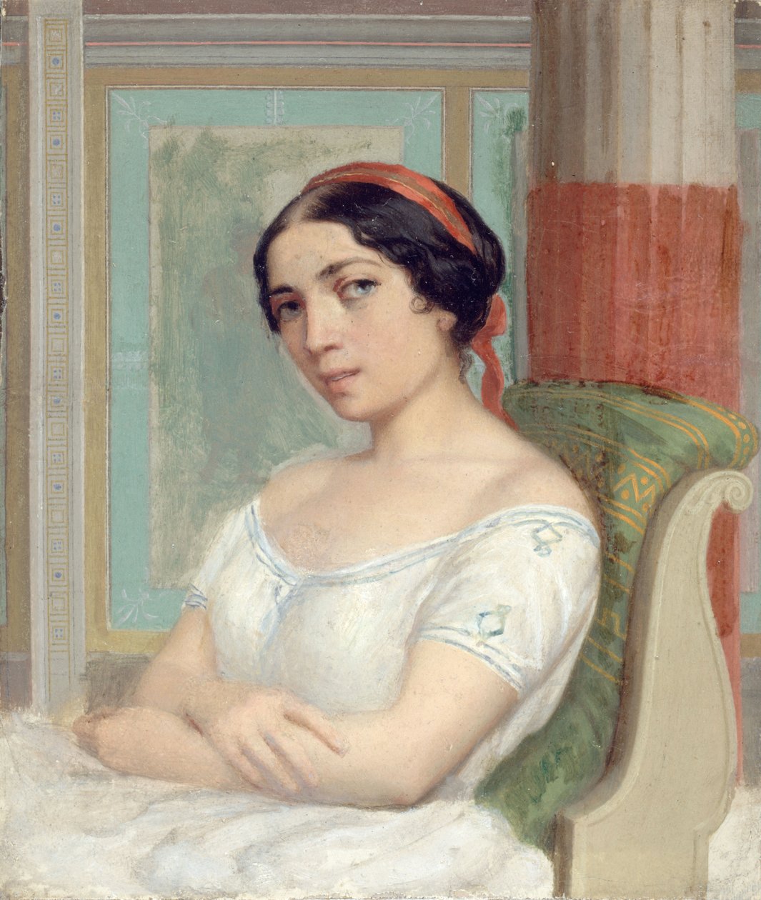 Portret Ernesty Grisis 1816-1895. autorstwa Unbekannt