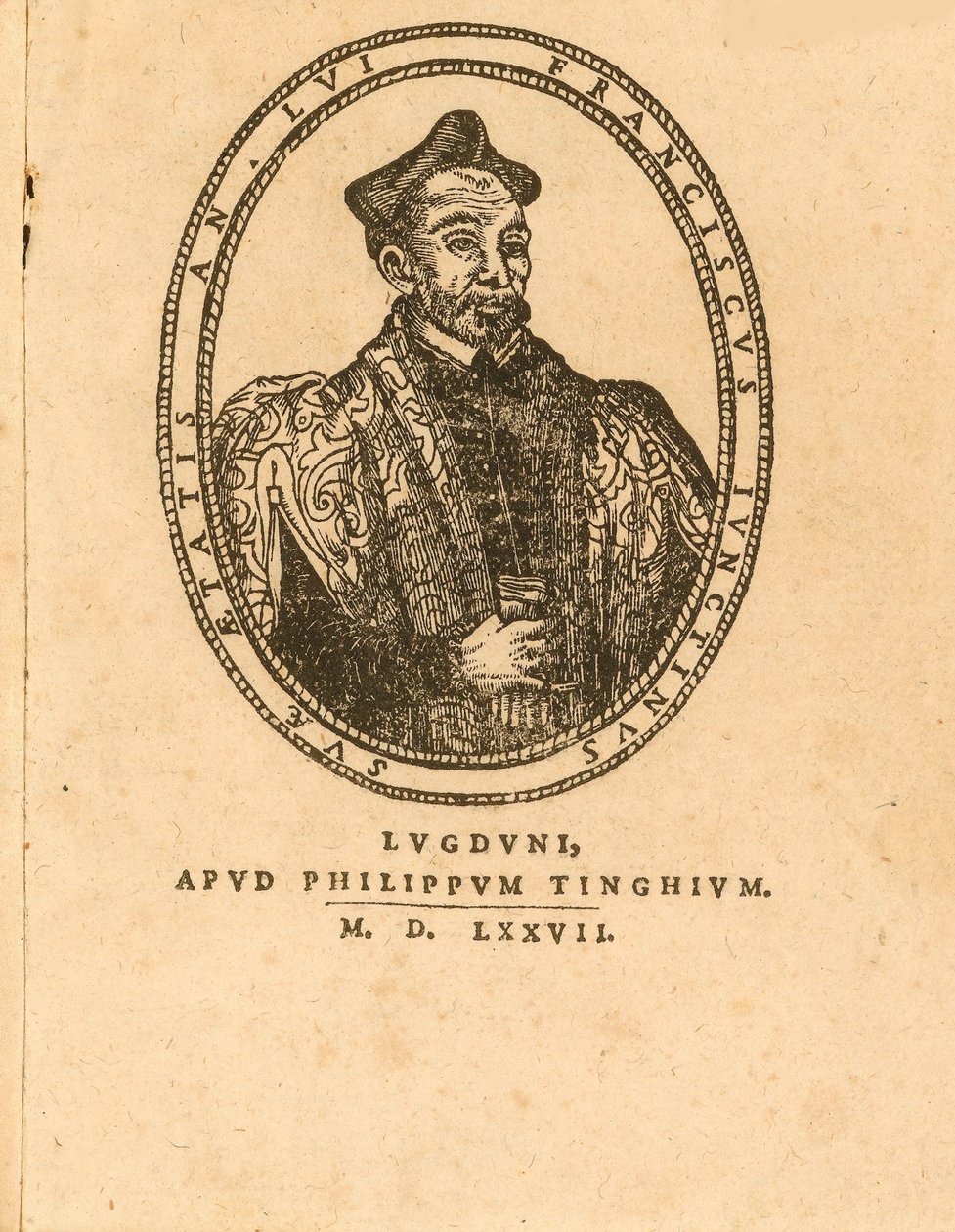 Portret Francesco Giuntiniego 1523-1590, 1577. autorstwa Unbekannt