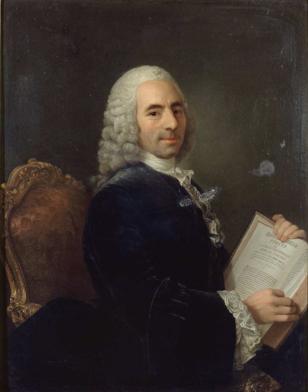 Portret Francois Quesnay 1694-1774, 1743. autorstwa Unbekannt