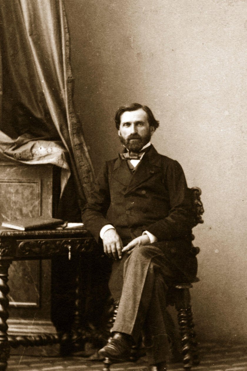 Portret Guiseppe Verdiego 1814-1901. autorstwa Unbekannt