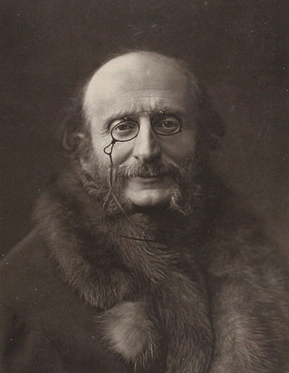 Portret Jacquesa Offenbacha 1819-1880. autorstwa Unbekannt