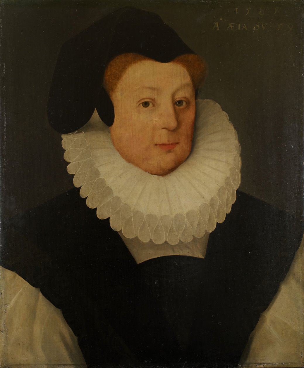 Portret Katarzyny, Lady Gresley, 1585. autorstwa Unbekannt