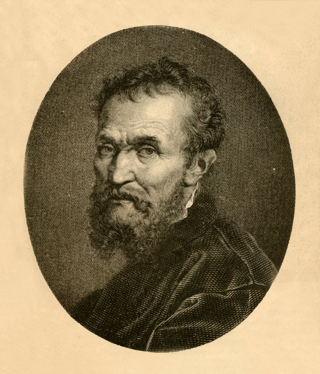 Portret Michała Anioła Buonarrotiego, 1881. autorstwa Unbekannt