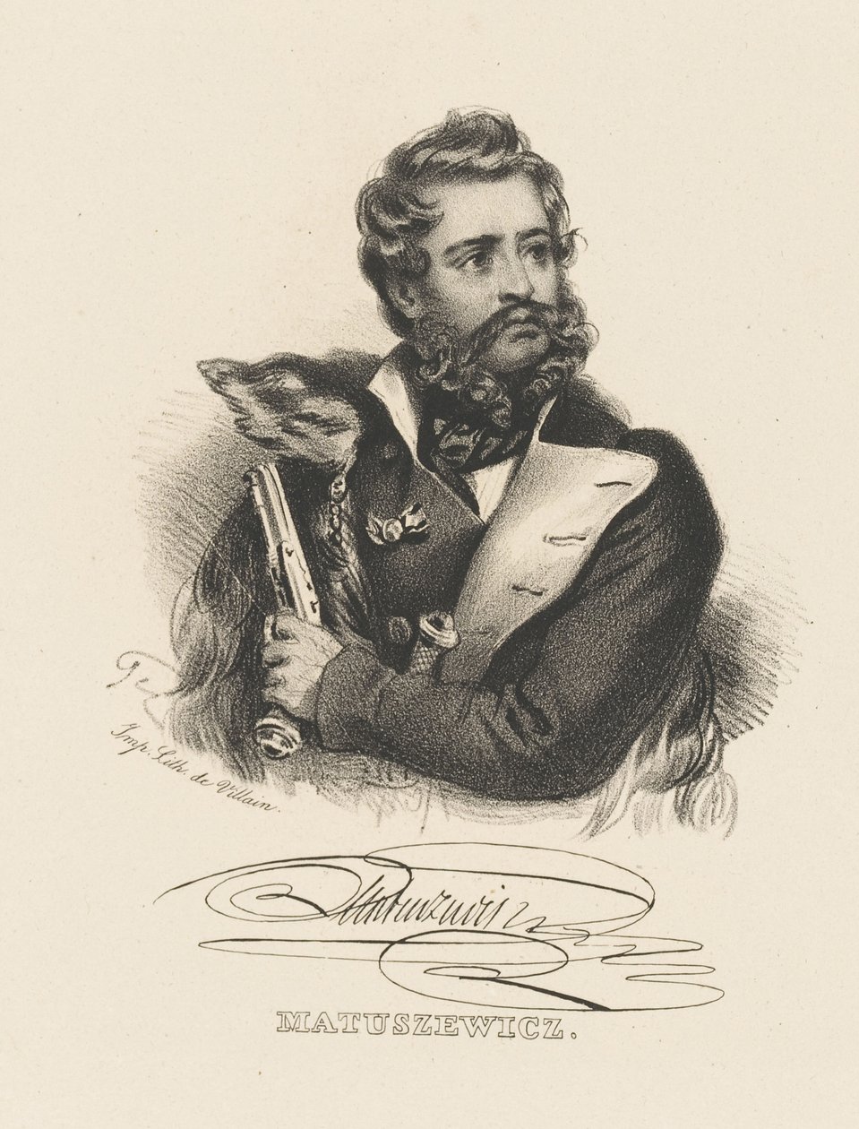 Portrait of Wincenty Matuszewicz 1801-1830. autorstwa Unbekannt
